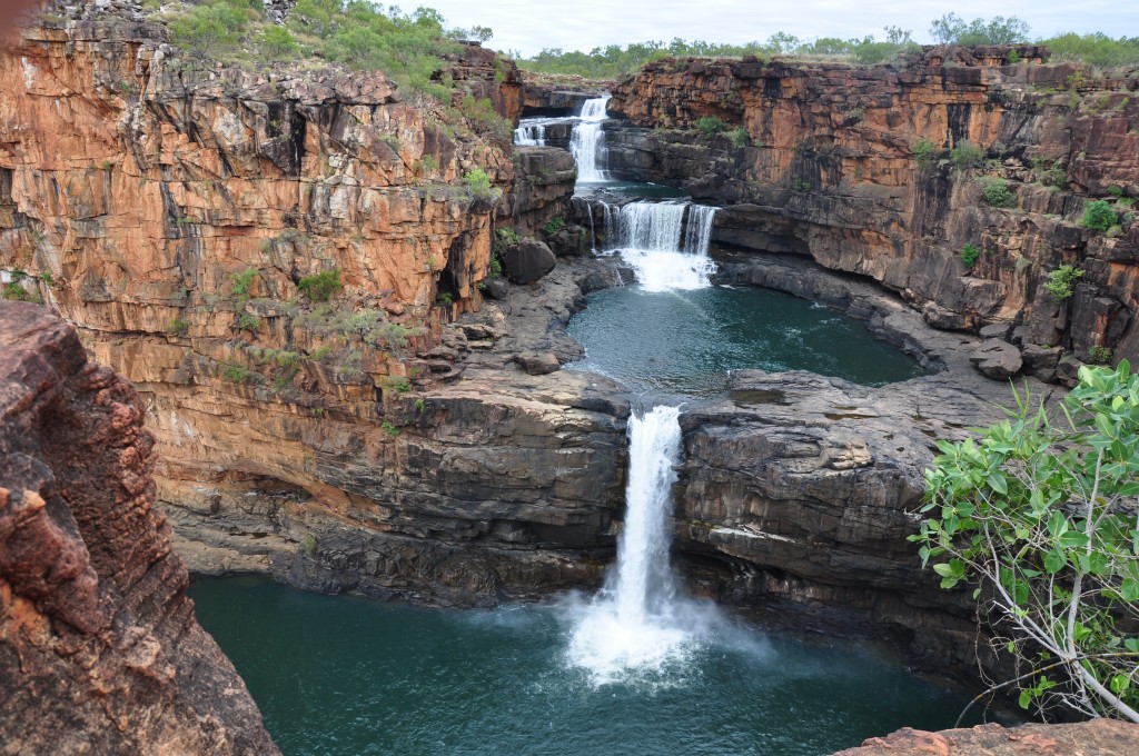 Mitchell Falls in the dry season. Photo David Evans-Smith