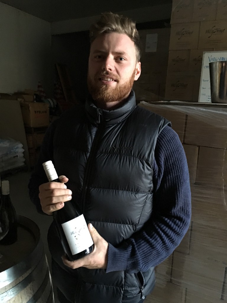 Will Bruce, winemaker at Wily Trout Wines, Canberra